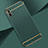 Schutzhülle Luxus Metall Rahmen und Kunststoff Schutzhülle Tasche M02 für Huawei Enjoy 10e Grün