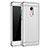 Schutzhülle Luxus Metall Rahmen und Kunststoff Schutzhülle Tasche M02 für Xiaomi Redmi Note 4X High Edition Silber