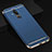 Schutzhülle Luxus Metall Rahmen und Kunststoff Schutzhülle Tasche T01 für Huawei Mate 20 Lite Blau