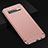 Schutzhülle Luxus Metall Rahmen und Kunststoff Schutzhülle Tasche T01 für Samsung Galaxy S10 Plus