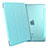 Schutzhülle Stand Tasche Leder für Apple iPad Mini 4 Hellblau