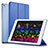 Schutzhülle Stand Tasche Leder für Apple iPad Pro 10.5 Blau