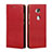 Schutzhülle Stand Tasche Leder für Huawei Honor 5X Rot