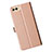 Schutzhülle Stand Tasche Leder für Huawei Honor View 10 Rosegold