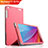 Schutzhülle Stand Tasche Leder für Huawei Mediapad T1 10 Pro T1-A21L T1-A23L Pink