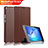 Schutzhülle Stand Tasche Leder für Huawei MediaPad T3 8.0 KOB-W09 KOB-L09 Braun