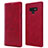 Schutzhülle Stand Tasche Leder für Samsung Galaxy Note 9 Rot Petit