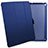 Schutzhülle Stand Tasche Leder L01 für Apple iPad 3 Blau