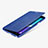 Schutzhülle Stand Tasche Leder L01 für Samsung Galaxy Note 4 SM-N910F Blau