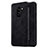 Schutzhülle Stand Tasche Leder L01 für Samsung Galaxy S9 Plus Schwarz