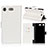 Schutzhülle Stand Tasche Leder L01 für Sony Xperia XZ1 Compact Weiß