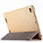 Schutzhülle Stand Tasche Leder L01 für Xiaomi Mi Pad 3 Gold
