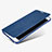 Schutzhülle Stand Tasche Leder L02 für Samsung Galaxy Note 5 N9200 N920 N920F Blau