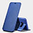 Schutzhülle Stand Tasche Leder L02 für Samsung Galaxy S8 Plus Blau