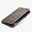 Schutzhülle Stand Tasche Leder L03 für Samsung Galaxy S8 Braun Petit