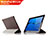 Schutzhülle Stand Tasche Leder L04 für Huawei MediaPad M3 Lite 10.1 BAH-W09 Braun