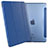 Schutzhülle Stand Tasche Leder L05 für Apple iPad Mini 4 Blau