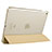 Schutzhülle Stand Tasche Leder L05 für Apple iPad Mini 4 Gold