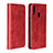 Schutzhülle Stand Tasche Leder L05 für Huawei Honor 10 Lite Rot