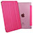 Schutzhülle Stand Tasche Leder L06 für Apple iPad Mini 3 Pink