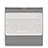 Schutzhülle Stand Tasche Leder mit Tastatur K01 für Huawei MatePad 10.8