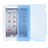 Schutzhülle Ultra Dünn Handyhülle Hülle Durchsichtig Transparent Matt für Apple iPad 2 Hellblau