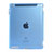 Schutzhülle Ultra Dünn Handyhülle Hülle Durchsichtig Transparent Matt für Apple iPad 4 Hellblau