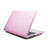 Schutzhülle Ultra Dünn Handyhülle Hülle Durchsichtig Transparent Matt für Apple MacBook Air 13 zoll Rosa