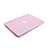 Schutzhülle Ultra Dünn Handyhülle Hülle Durchsichtig Transparent Matt für Apple MacBook Pro 13 zoll Rosa