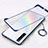 Schutzhülle Ultra Dünn Handyhülle Hülle Durchsichtig Transparent Tasche für Realme X3 SuperZoom Blau