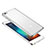 Schutzhülle Ultra Dünn Handyhülle Hülle Durchsichtig Transparent Tasche für Xiaomi Mi Note Silber