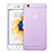 Schutzhülle Ultra Dünn Hülle Durchsichtig Transparent Matt für Apple iPhone 6 Violett