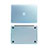 Schutzhülle Ultra Dünn Hülle Durchsichtig Transparent Matt für Apple MacBook Air 11 zoll Blau