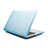 Schutzhülle Ultra Dünn Hülle Durchsichtig Transparent Matt für Apple MacBook Air 13 zoll Blau