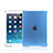 Schutzhülle Ultra Dünn Tasche Durchsichtig Transparent Matt für Apple iPad Mini 2 Hellblau