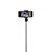 Selfie Stick Stange Bluetooth Teleskop Universal S24 Schwarz