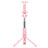 Selfie Stick Stange Stativ Bluetooth Teleskop Universal T32 Rosa