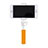 Selfie Stick Stange Verdrahtet Teleskop Universal S07 Gelb