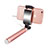 Selfie Stick Stange Verdrahtet Teleskop Universal S22 Rosegold