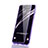 Silikon Hülle Flip Schutzhülle Durchsichtig Transparent für Samsung Galaxy C5 SM-C5000 Violett