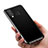 Silikon Hülle Gummi Schutzhülle Spiegel für Samsung Galaxy A9 Star SM-G8850 Schwarz
