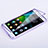 Silikon Hülle Handyhülle Flip Schutzhülle Durchsichtig Transparent für Huawei G Play Mini Violett