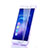 Silikon Hülle Handyhülle Flip Schutzhülle Durchsichtig Transparent für Huawei Honor 6X Pro Violett
