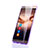 Silikon Hülle Handyhülle Flip Schutzhülle Durchsichtig Transparent für Huawei Honor Note 8 Violett