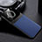 Silikon Hülle Handyhülle Gummi Schutzhülle Flexible Leder Tasche FL1 für Xiaomi Mi 10i 5G Blau