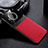 Silikon Hülle Handyhülle Gummi Schutzhülle Flexible Leder Tasche FL1 für Xiaomi Mi 10i 5G Rot