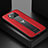 Silikon Hülle Handyhülle Gummi Schutzhülle Flexible Leder Tasche FL2 für Xiaomi Poco X3 Pro Rot