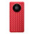 Silikon Hülle Handyhülle Gummi Schutzhülle Flexible Leder Tasche für Huawei Mate 40 Rot