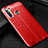 Silikon Hülle Handyhülle Gummi Schutzhülle Flexible Leder Tasche für Realme 6i Rot