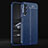 Silikon Hülle Handyhülle Gummi Schutzhülle Flexible Leder Tasche für Samsung Galaxy A14 5G Blau